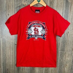 MLB St. Louis Cardinals 2006 National League Champions T-Shirt Men's M Stitches